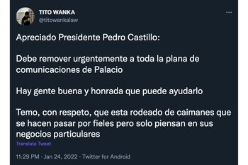 Pedro Castillo en CNN: estas