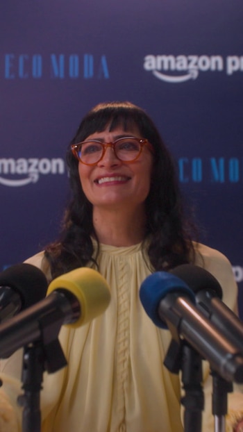 En la grabación, Betty anuncia que un viejo personaje hará su regreso a la trama de la serie - crédito Prime Video