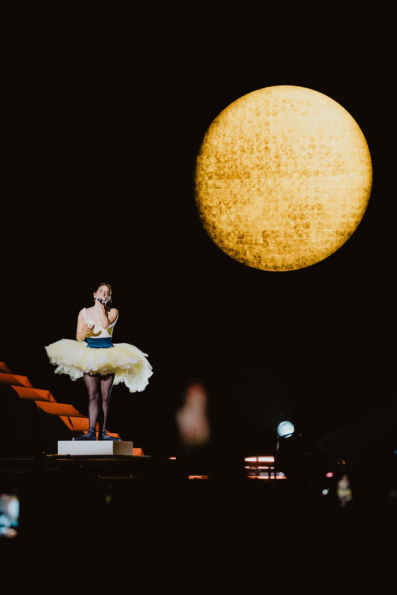 Rosalía impactó con show teatral en su primera noche en Buenos Aires: confesiones, disculpas y lágrimas (Crédito: DF Entertainment/ Vicky Dragonetti)