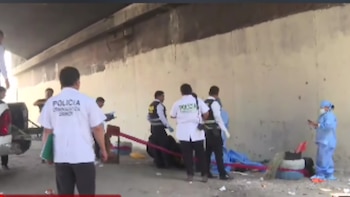 Balacera bajo el puente Fundición,