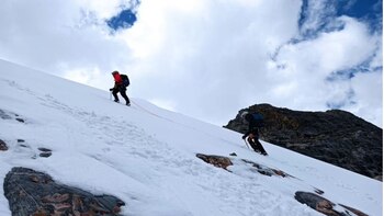 Se encuentro a 5350 metros