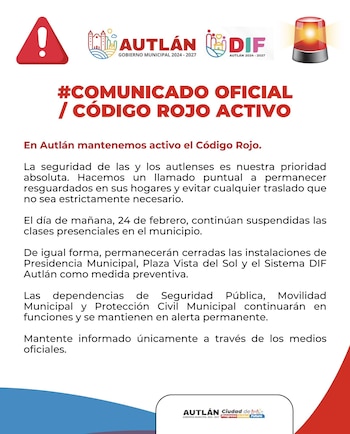 El Gobierno Municipal de Autlán