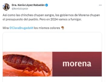 Senadora del PAN Kenia López