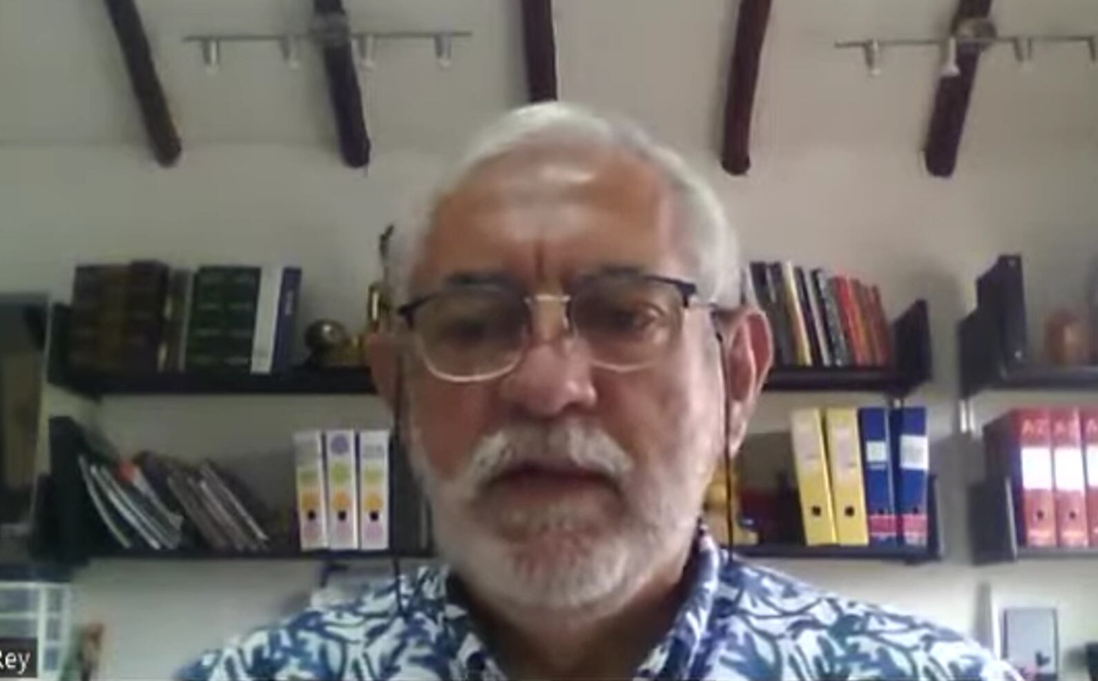 La Fiscalía investiga como doble homicidio la muerte del exobispo Rey Albornoz y su esposa aunque la familia rechaza esa hipótesis - crédito captura de pantalla/Jaime Eduardo Rey Albornoz/Youtube