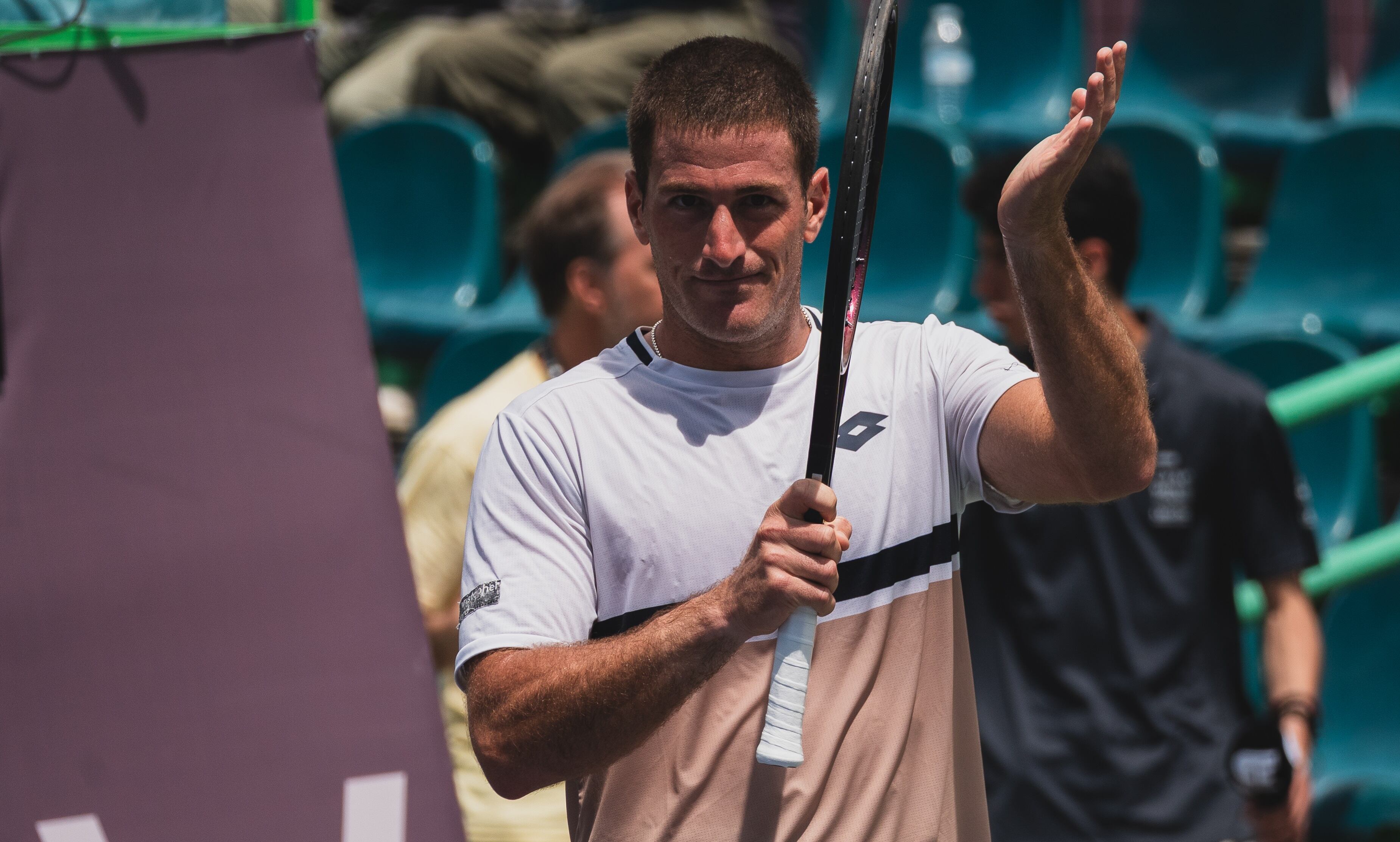 Federico Gómez tuvo una gran semana sobre el cemento de Chile (Crédito: Challenger de Temuco)
