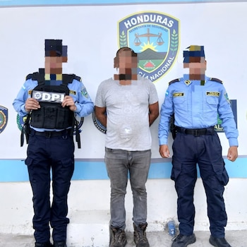 La víctima recibió asistencia policial, acompañamiento investigativo y orientación legal desde el momento de la denuncia hasta la captura del sospechoso (Cortesía Policía de Honduras).
