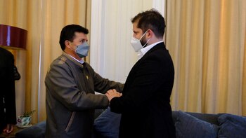 Chile's President-elect Gabriel Boric and