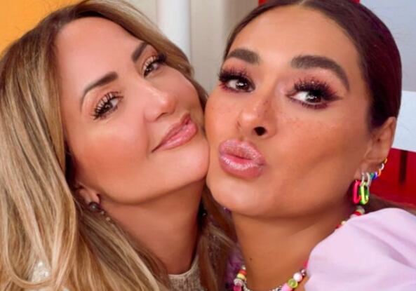 Galilea Montijo presumió la figura de su compañera, Andrea Legarreta. (Foto: @galileamontijo/ Instagram)