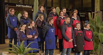 Los derrotados pasaron a la prueba de eliminación donde el protagonista fue el ahumado