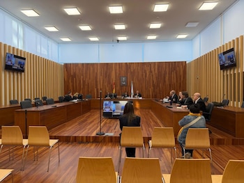 19/10/2026 Imagen de la vista de conformidad de este lunes.
POLITICA