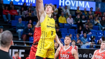 El base argentino Dylan Bordón rescinde su contrato con La Laguna Tenerife y jugará en la NCAA