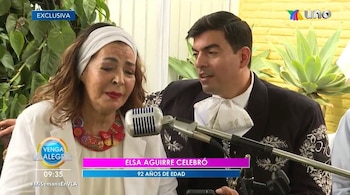 La actriz acompañó a los