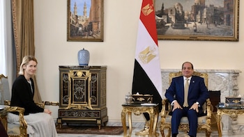 Kallas trata con el presidente