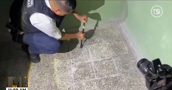 La Policía Nacional de Honduras incauta más de diez mil envoltorios de droga valorados en más de dos millones de lempiras en San Lorenzo, Valle. (Cortesía: Televicentro)