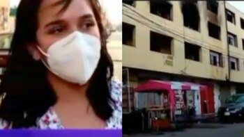 Daniela Darcourt preocupada tras incendiarse