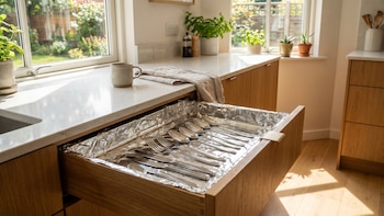 El truco del papel aluminio en los cajones: para qué sirve realmente