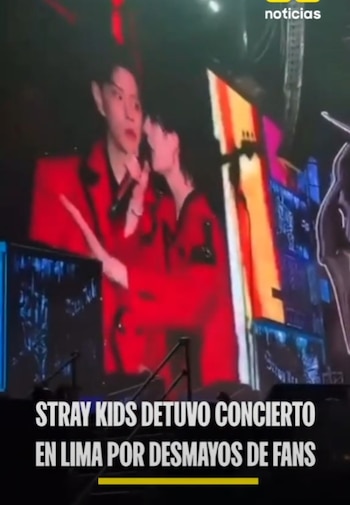 Stray Kids detuvo concierto en