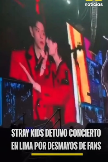 Stray Kids detuvo concierto en Lima por desmayos de fans: “Vayan más atrás” Stray Kids detuvo concierto en Lima por desmayos de fans: “Vayan más atrás”