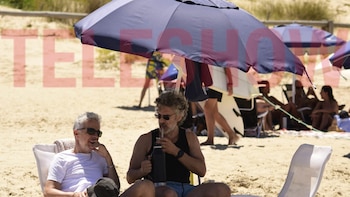 Sbaraglia y su amigo disfrutaron