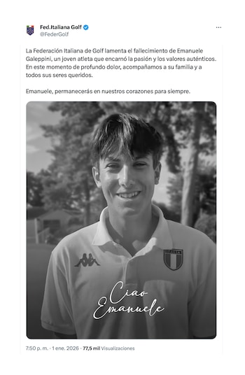 El comunicado oficial de la