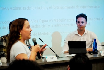 El alcalde de Medellín, Daniel