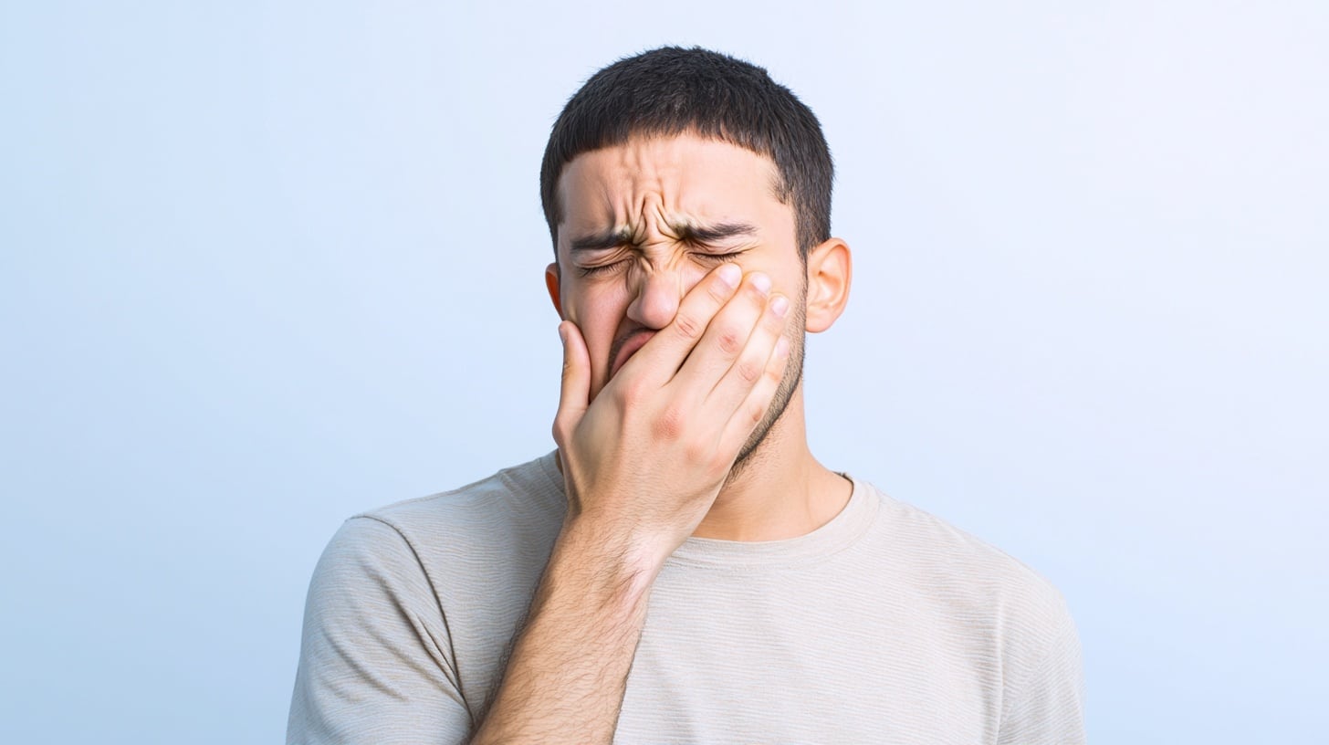La lengua roja, hinchada y sin textura típica, llamada glositis, es un síntoma frecuente por falta de vitamina B12 (Imagen Ilustrativa Infobae)