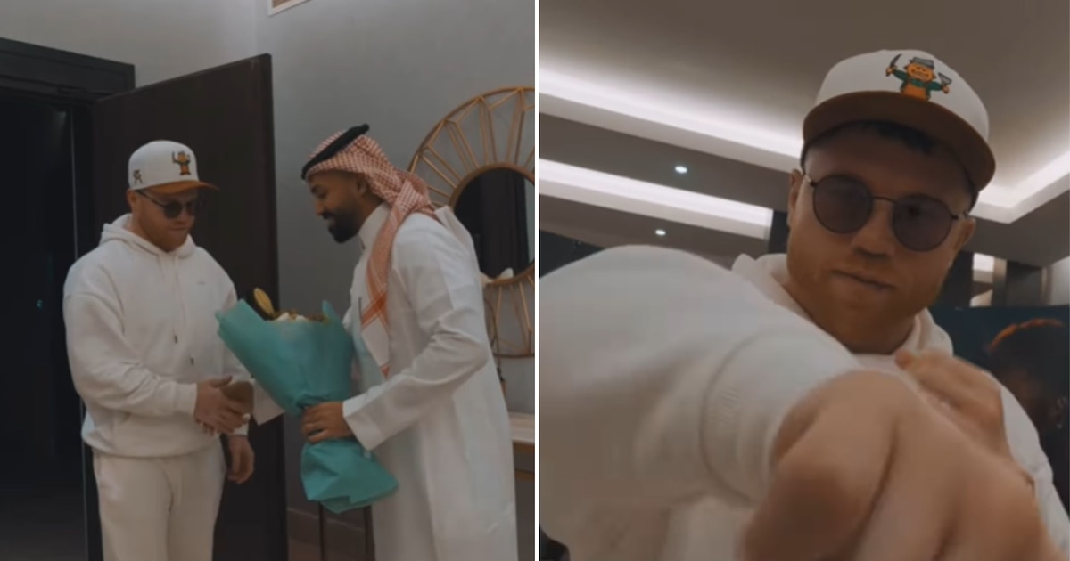 Así fue recibido Canelo Álvarez en Arabia Saudita para pelear contra ...