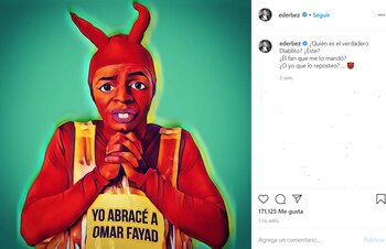 El meme que compartió Derbez