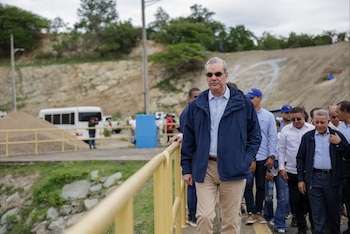 La visita de Abinader a