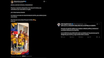 Las publicaciones más exitosas de ambos candidatos estuvieron ligadas a los resultados de la primera vuelta del 31 de mayo de 2026 - crédito Iván Cepeda y Abelardo de la Espriella/X