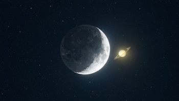 Luna y Saturno se unen en el cielo esta noche: cómo y a qué hora verlos desde México