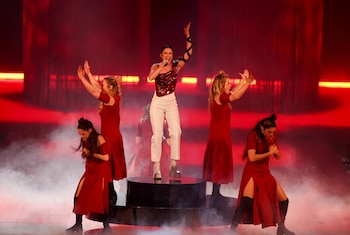 Blanca Paloma from Spain takes