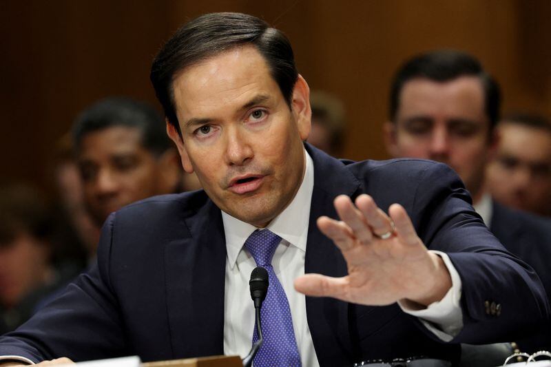 Marco Rubio, secretario de Estado norteamericano (REUTERS/Jonathan Ernst)