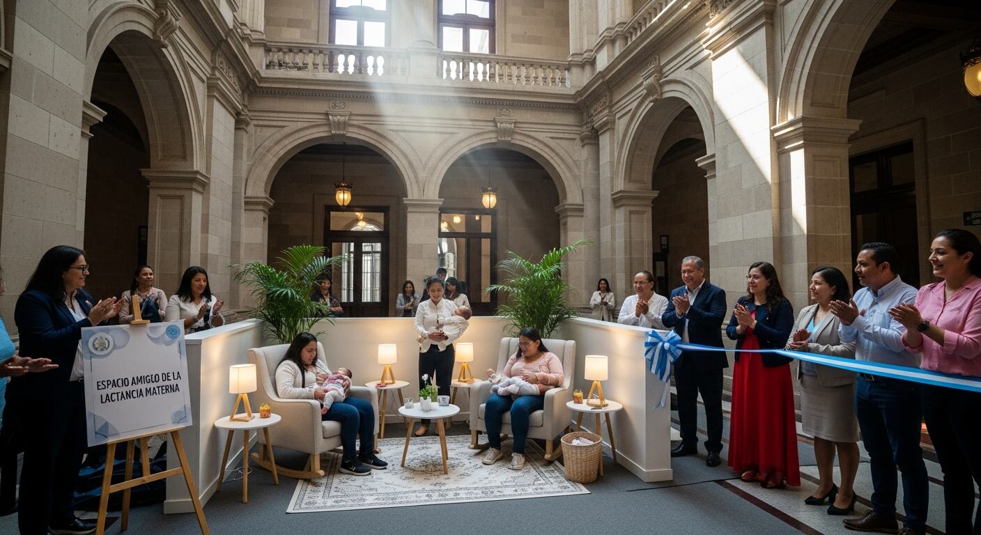 Espacios de lactancia avanzan en instituciones públicas mientras ley permanece estancada en el Congreso