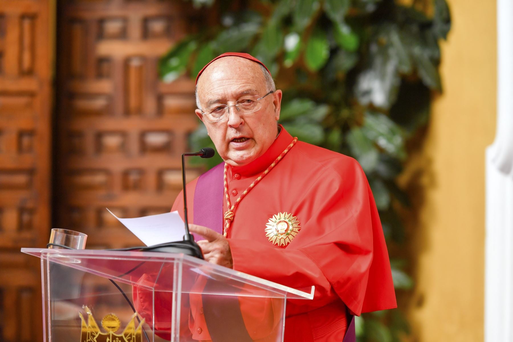 El cardenal Pedro Barreto resaltó que esta será una oportunidad para que el mundo escuche nuevamente el grito de la Amazonía