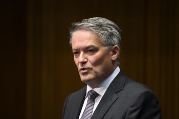 El secretario general de la OCDE, Mathias Cormann. (EFE/EPA/Lukas Coch/Foto de archivo)