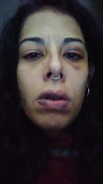 Luz Marina Aguilera, expareja de