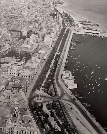 Fotografía de Alicante tomada durante la década de los 60. (Facebook)