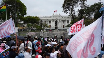 Paro nacional del Sutep: docentes