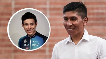 Leyenda del ciclismo salió en