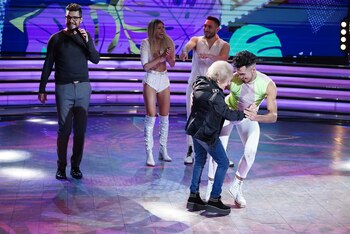 Marcelo Tinelli, Cande Ruggeri y