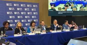 Audiencia de la Cidh en Ciudad de Panamá por el caso Eudaldo Díaz
