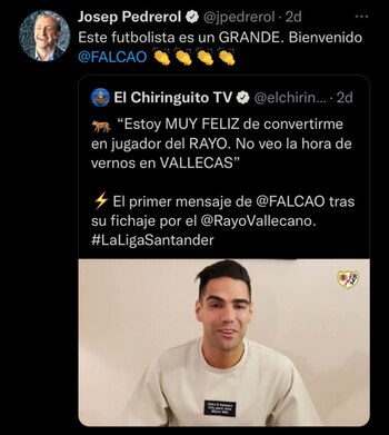 El periodista español Josep Pedrerol