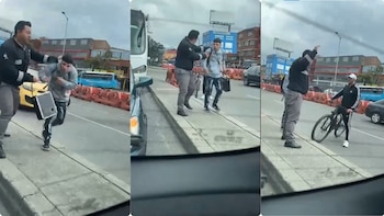 A los golpes: así fue