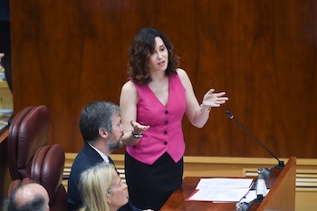 La presidenta de la Comunidad