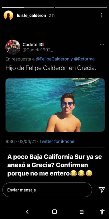 Luis Felipe se burló de