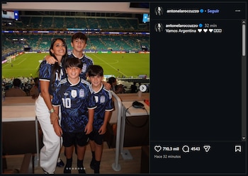 Antonela Roccuzzo Argentina Cabo Verde