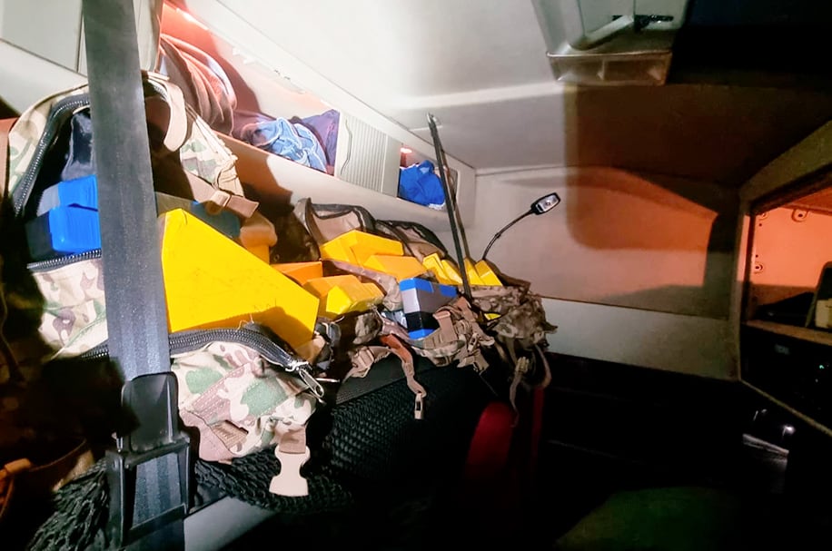 Decomisaron 388 kilos de cocaína ocultos en camiones cisterna provenientes de Bolivia (Fuente: Gendarmería Nacional)