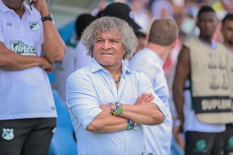 El estratega Alberto Gamero sumó su segunda derrota con Cali en la Liga BetPlay 2026-1 - crédito Andrés López/Colprensa