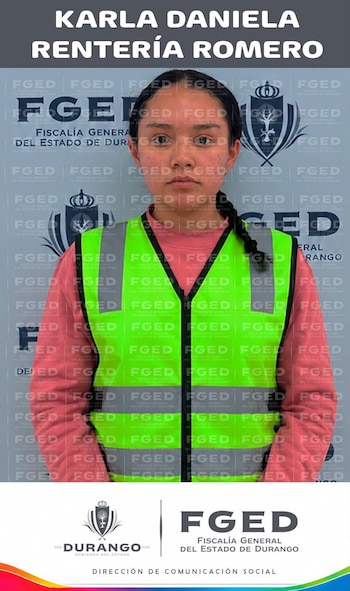 Karla Daniela Rentería Romero sentenciada por sustraer a una recién nacida Durango